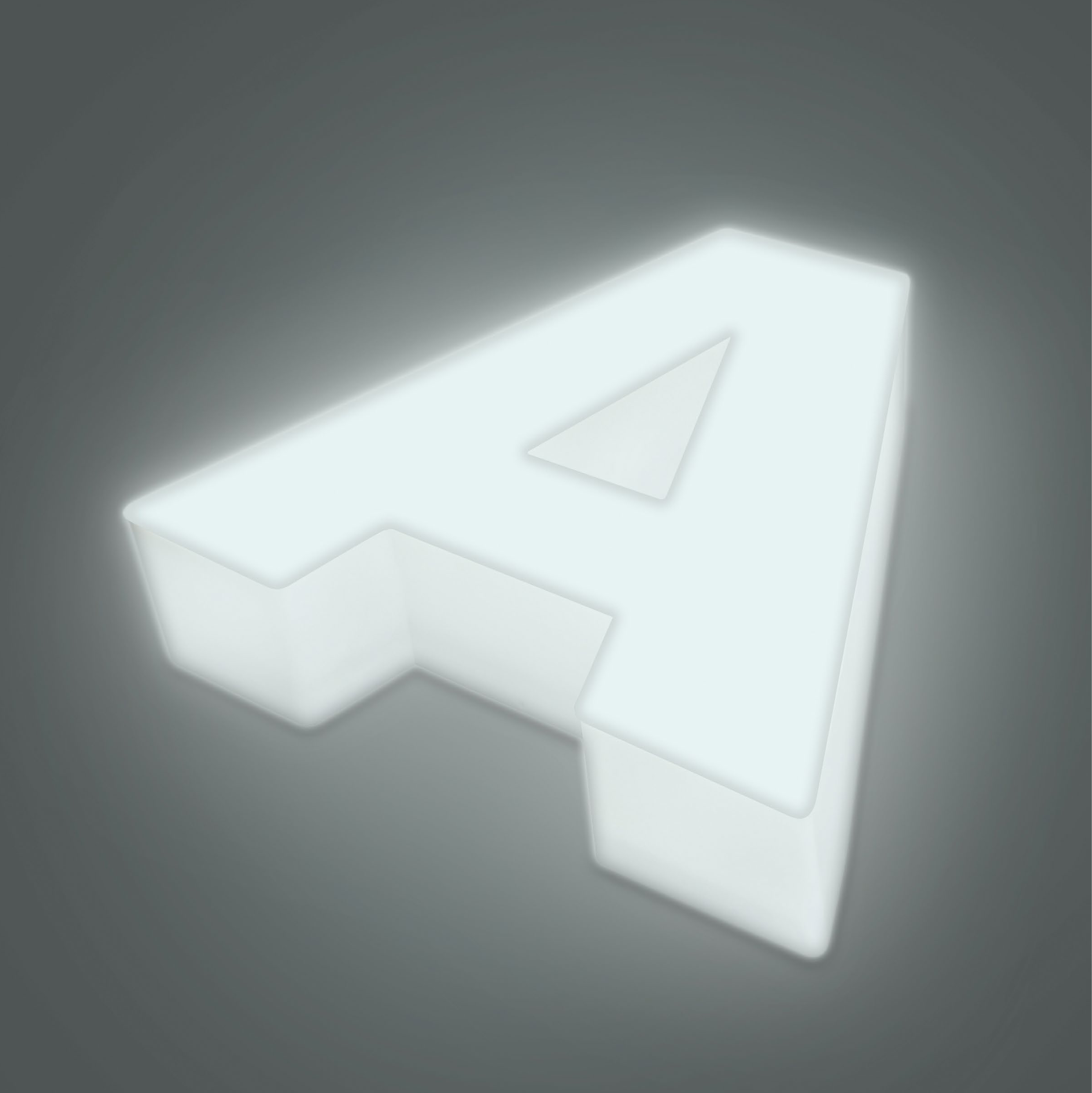 Logotec letra corpórea iluminada