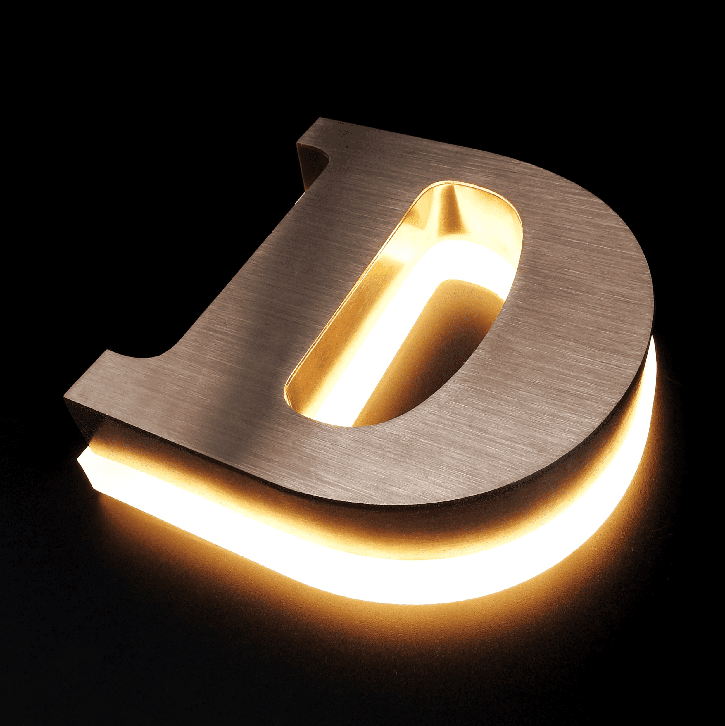 Logotec Letras corpóreas retroiluminadas