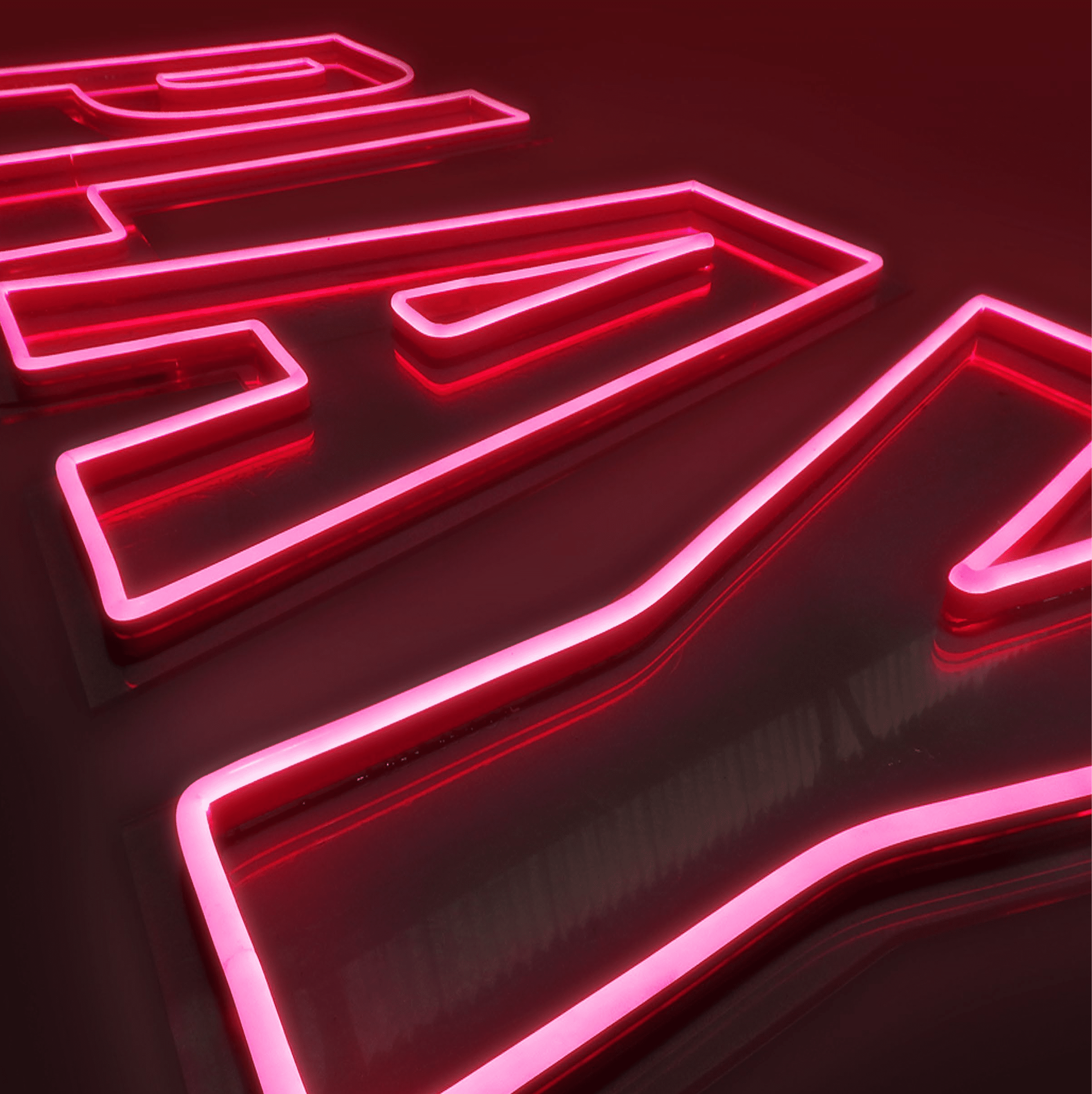 Logotec Letras corpóreas Neon Flex