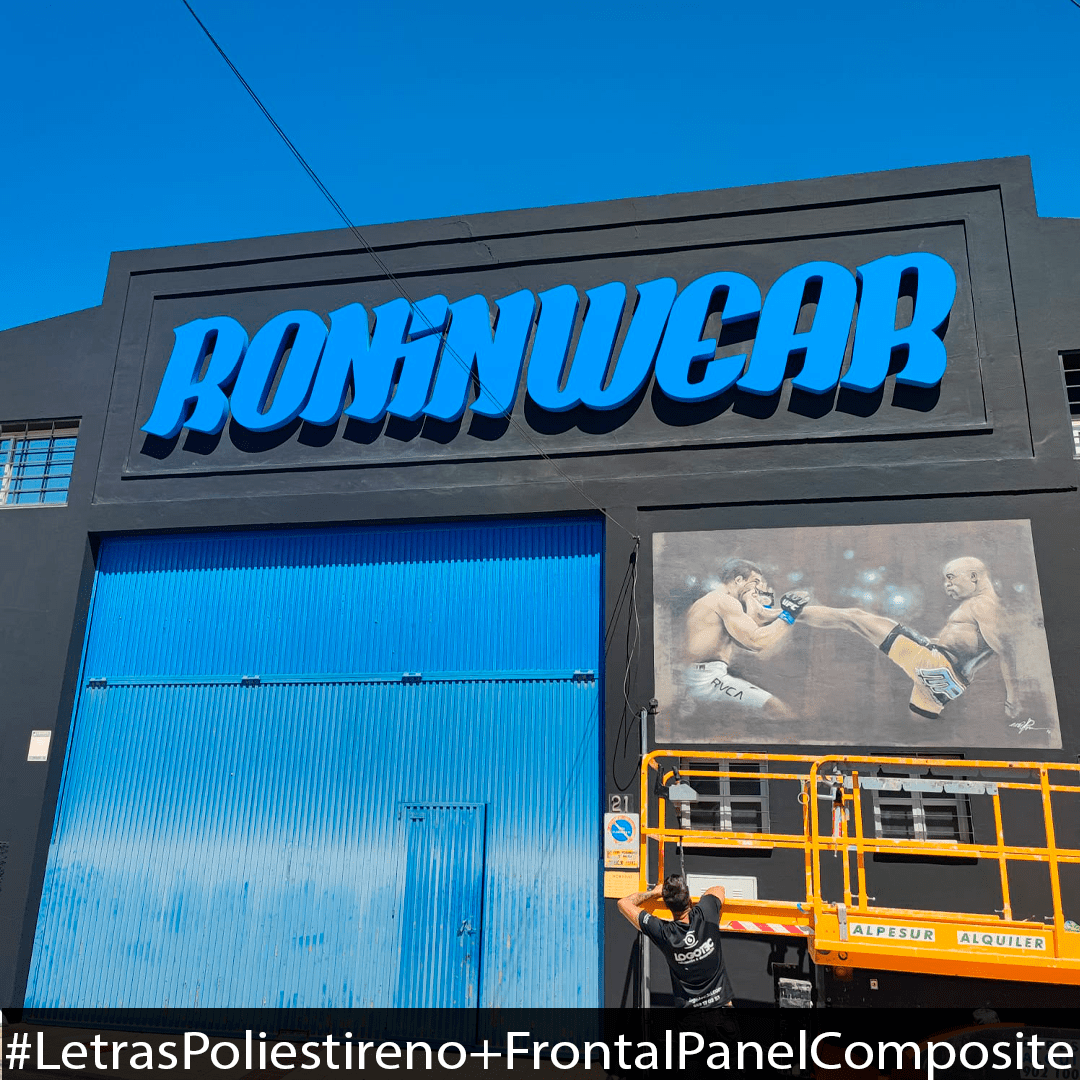Logotec Corte poliestireno Roninwear